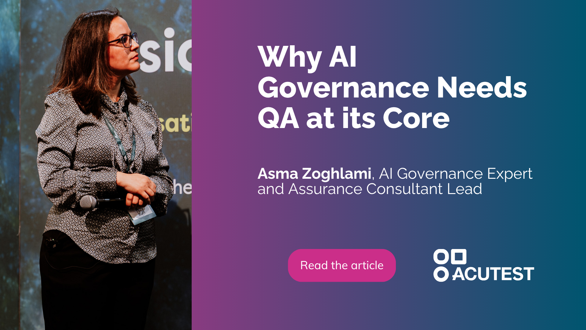 Why Ai Governance Needs Qa At Its Core