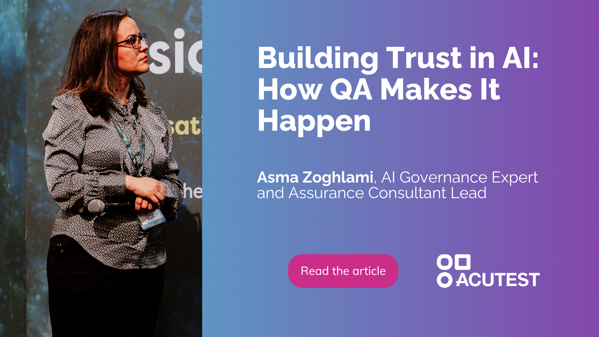 Building Trust In Ai How Qa Makes It Happen